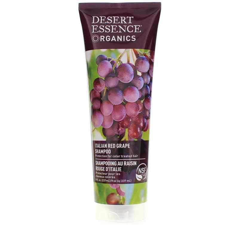 Italian Red Grape Shampoo for Color Treated Hair, Desert Essence