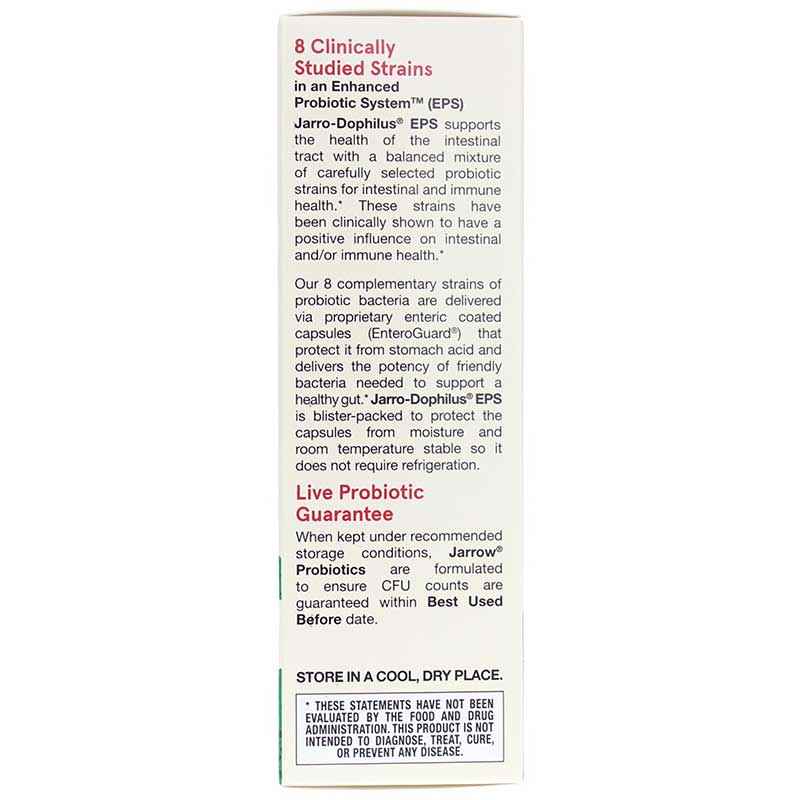 Jarro-Dophilus EPS Higher Potency, Jarrow Formulas