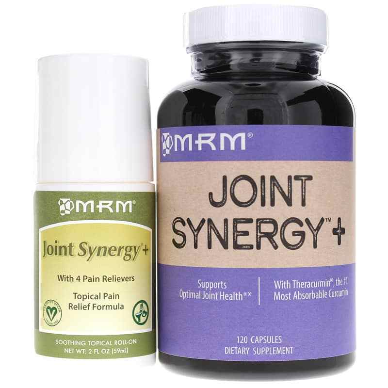 Joint Synergy + Value Pack Capsules + Roll-On, MRM