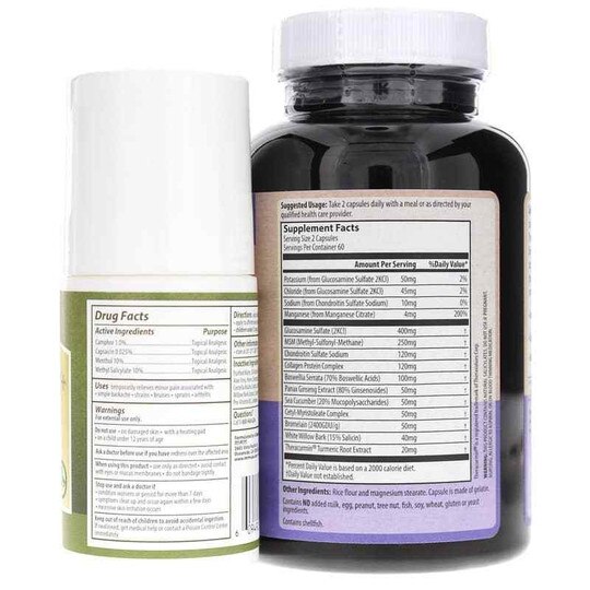 Joint Synergy + Value Pack Capsules + Roll-On, MRM