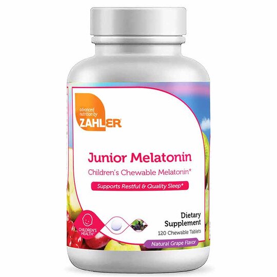 Junior Melatonin 1 Mg, 120 Chewable Tablets, ZHL