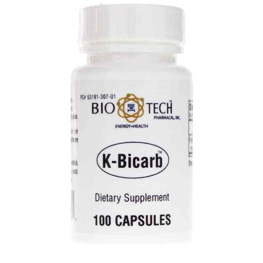 K-Bicarb, 100 Capsules, BTP