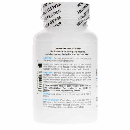 K-Mg Citrate, 60 Veg Capsules, XYM
