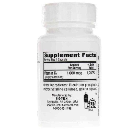 K1-1000, 100 Capsules, BTP