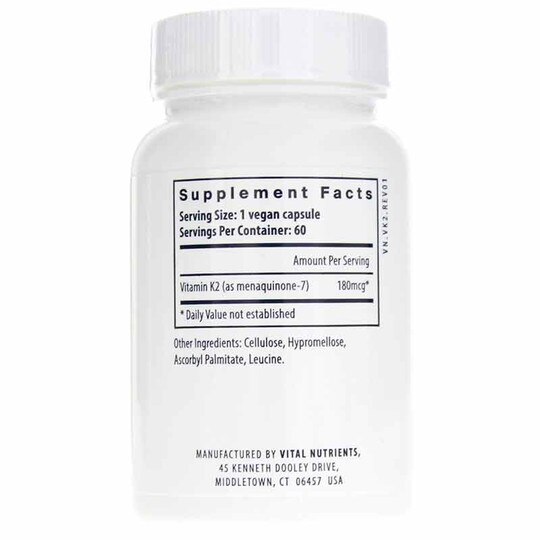 K2-7, 60 Veg Capsules, VTN