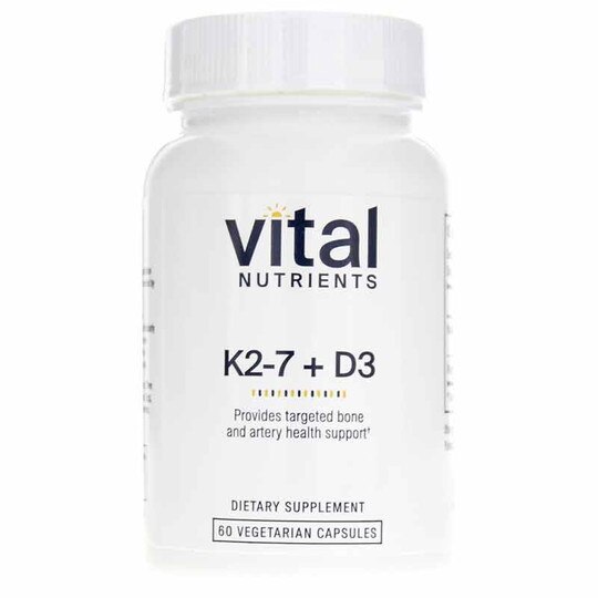 K2-7 + D3, 60 Veg Capsules, VTN