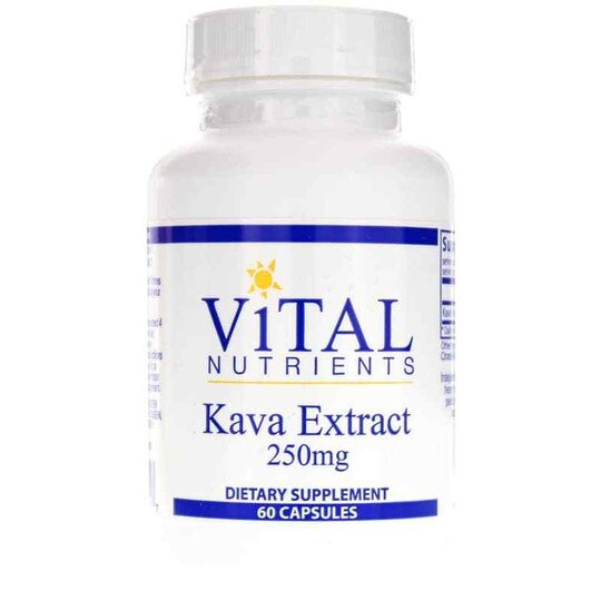 Kava Extract 250 Mg, Vital Nutrients