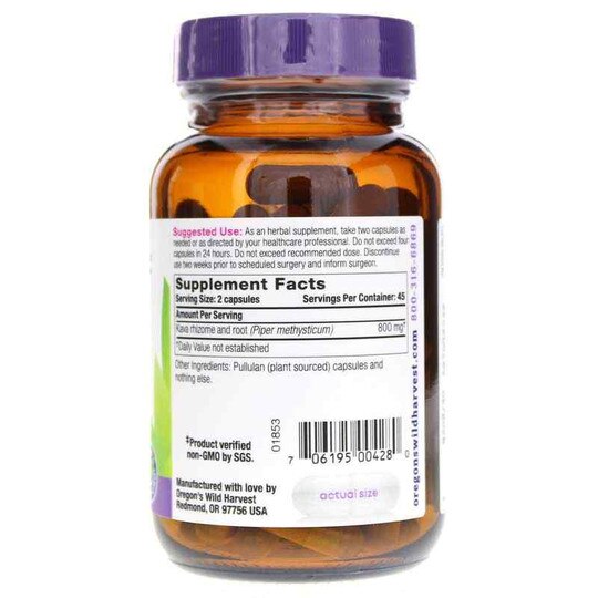 Kava Root, 90 Vegan Capsules, OWH
