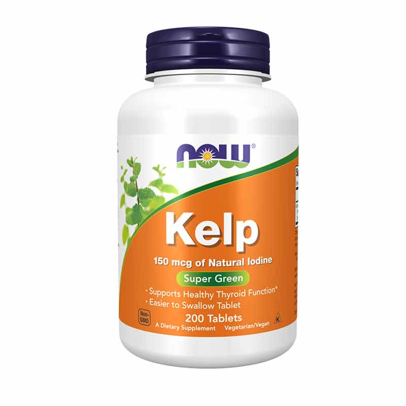 Kelp Tablets 150 Mcg of Natural Iodine, NOW Foods