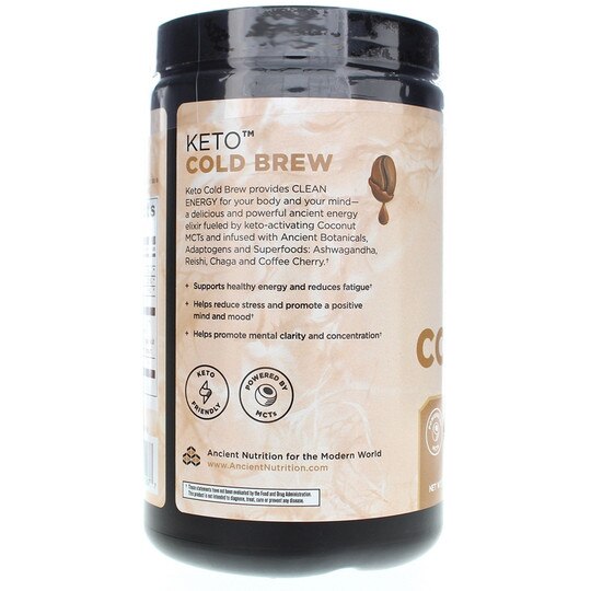 Keto Cold Brew, Ancient Nutrition