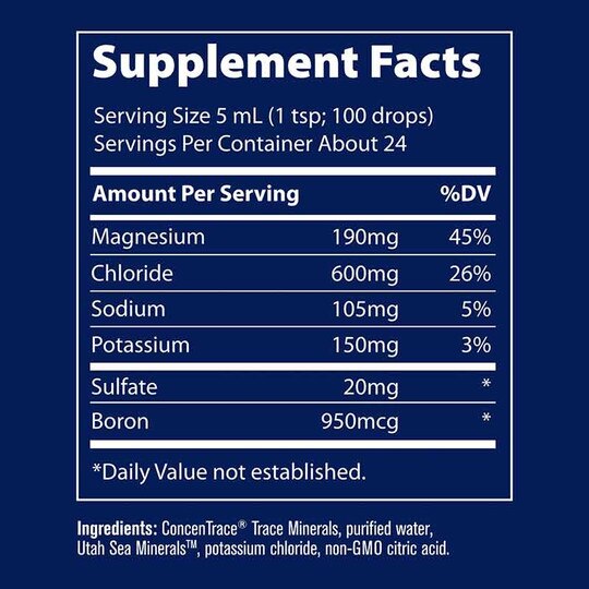 Keto Electrolyte Drops, 4 Oz, TMR