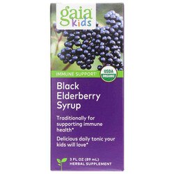 Kids Black Elderberry Syrup Alcohol-Free