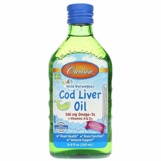 Kid's Cod Liver Oil Omega-3s, CL