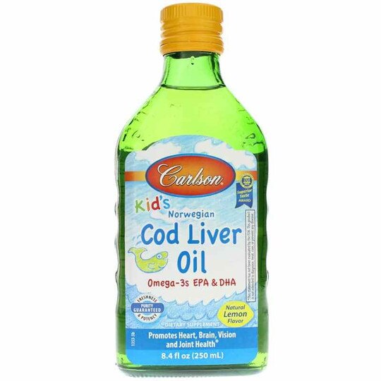 Kid's Cod Liver Oil Omega-3s, CL
