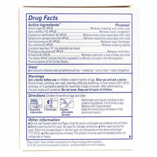Kids ColdCalm Liquid, 30 Doses, BOR