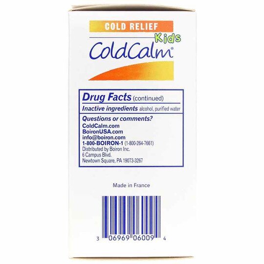 Kids ColdCalm Liquid, 30 Doses, BOR