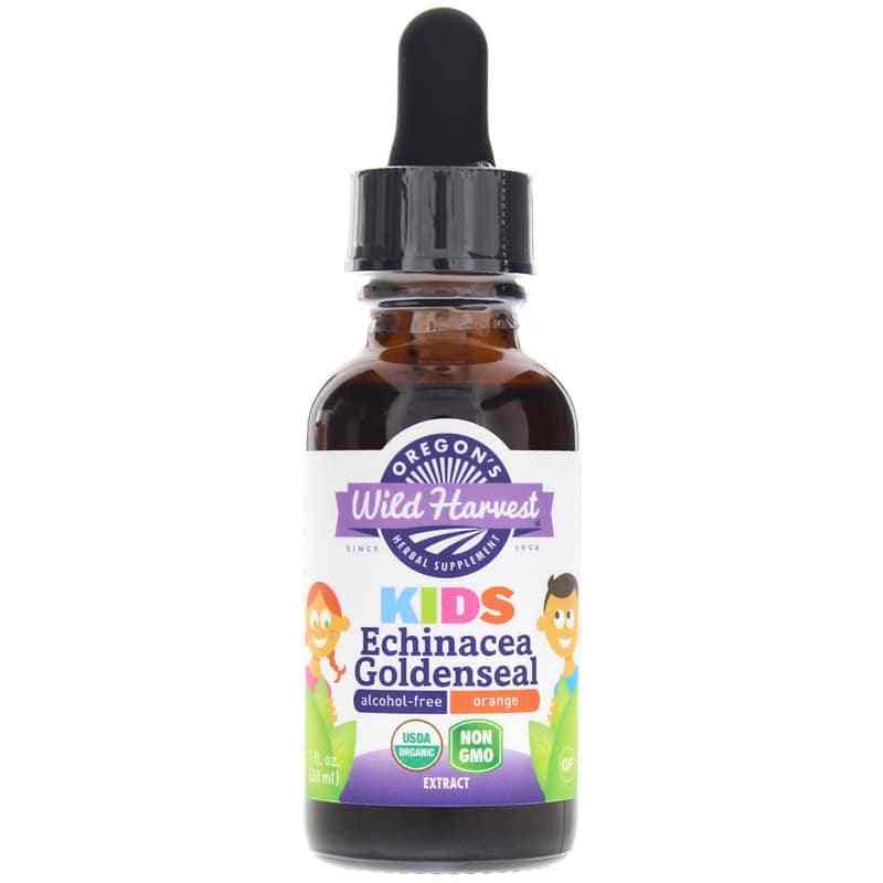 Kids Echinacea Goldenseal Extract, Oregons Wild Harvest