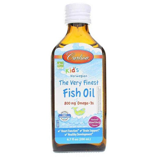 Kid's Fish Oil 800 Mg Omega-3s Mixed Berry, 6.7 Oz, CL