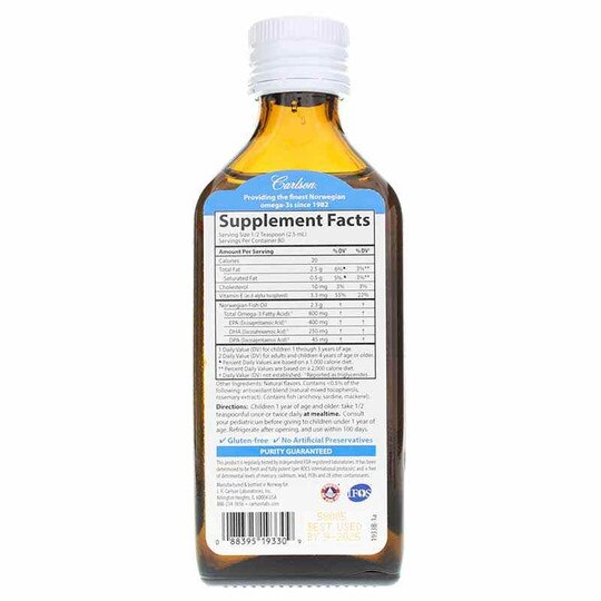 Kid's Fish Oil 800 Mg Omega-3s Mixed Berry, 6.7 Oz, CL