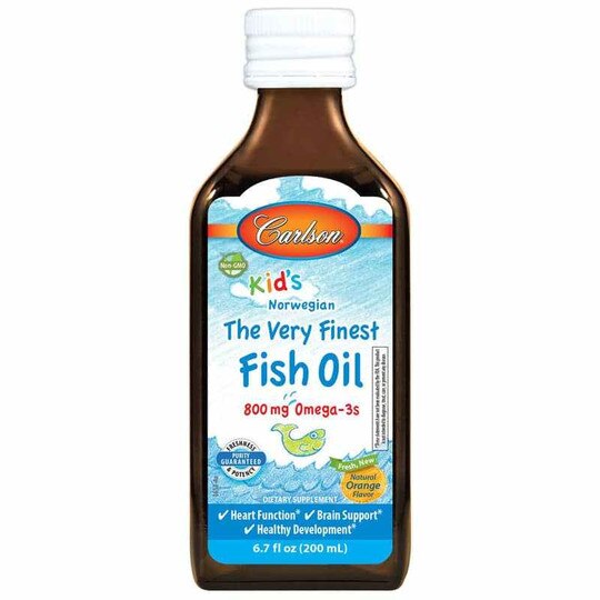 Kid's Fish Oil 800 Mg Omega-3s Orange, CL