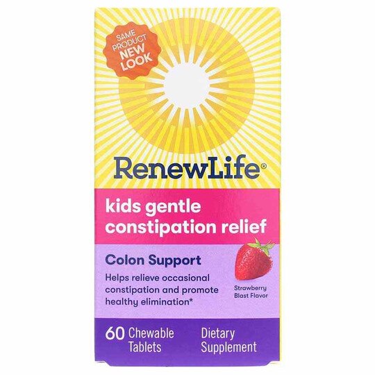 Kids Gentle Constipation Relief, Renew Life