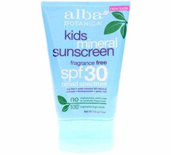 Kids Mineral Sunscreen Fragrance Free SPF 30 1