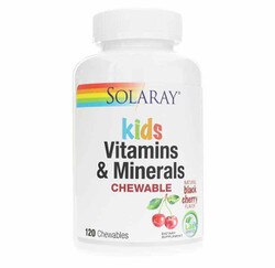 Kids Vitamins & Minerals Chewable Black Cherry