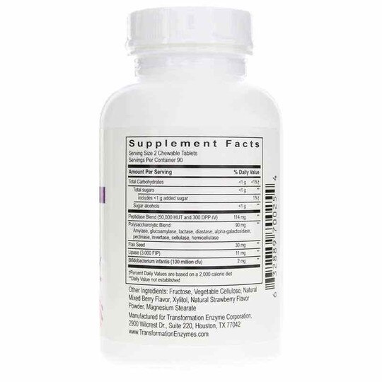 Kidz Digest Berry Flavor Chewable, 180 Tablets, TSE