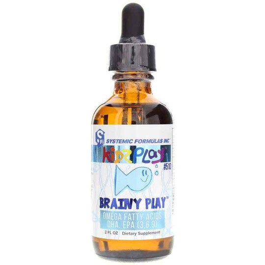 Kidz Play Brainy Play Omega Fatty Acids, 2 Oz, SSF