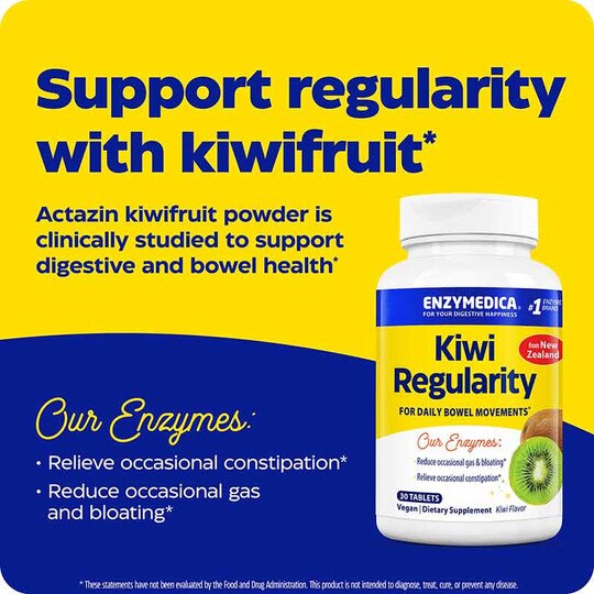 Kiwi Regularity, 30 Relief Chews, ENZ