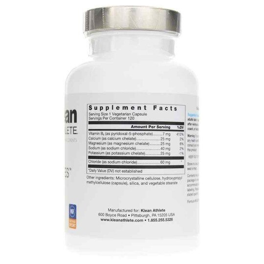 Klean Electrolytes, 120 Veg Capsules, KLA