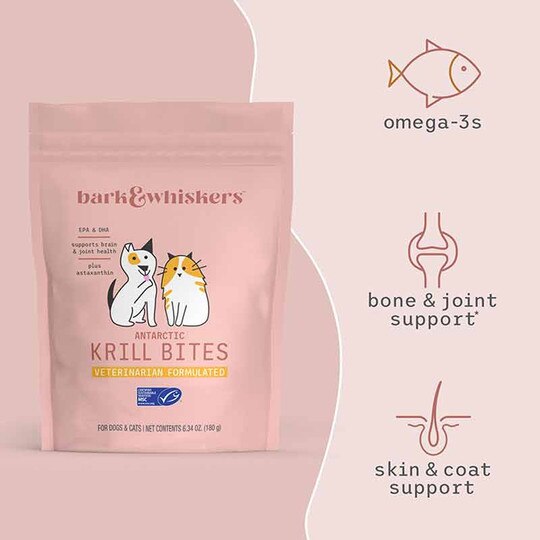 Krill Bites for Dogs & Cats, 6.34 Oz, BW