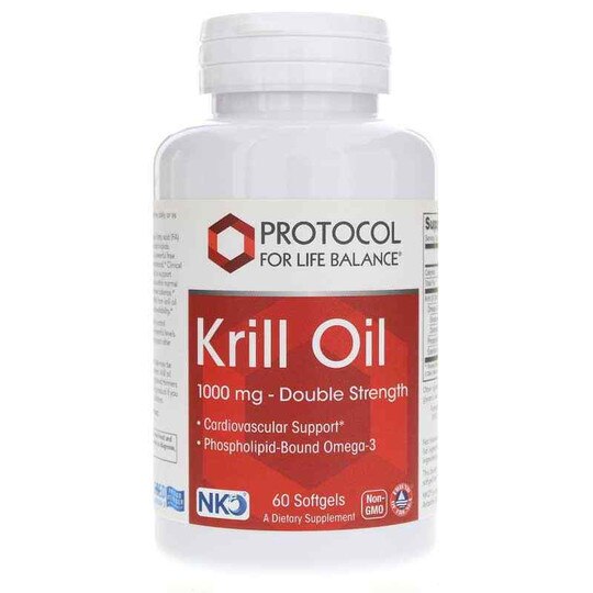 Krill Oil 1000 Mg, 60 Softgels, PFLB