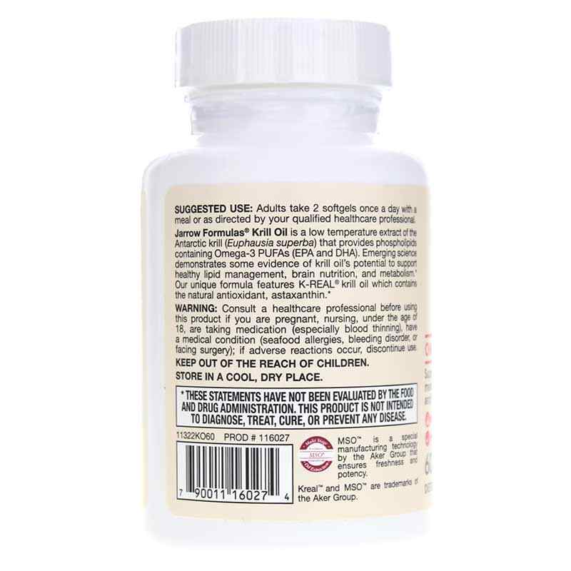 Krill Oil 1200 Mg, Jarrow Formulas