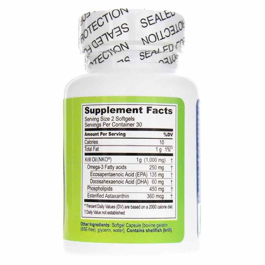Krill Oil 500 Mg, 60 Softgels, LGS