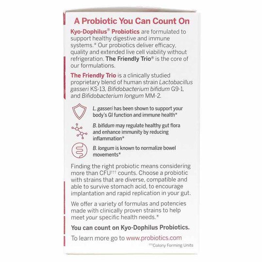 Kyo-Dophilus Cran + Probiotic, 60 Caps, KYO