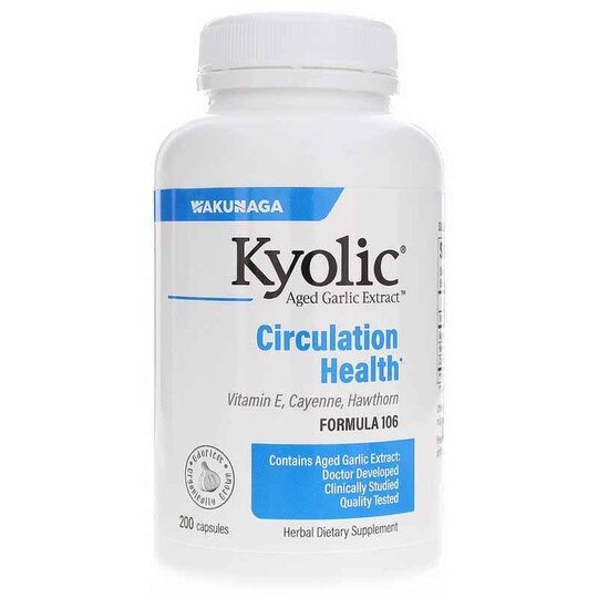 Kyolic Formula 106 Circulation, 200 Capsules, KYO