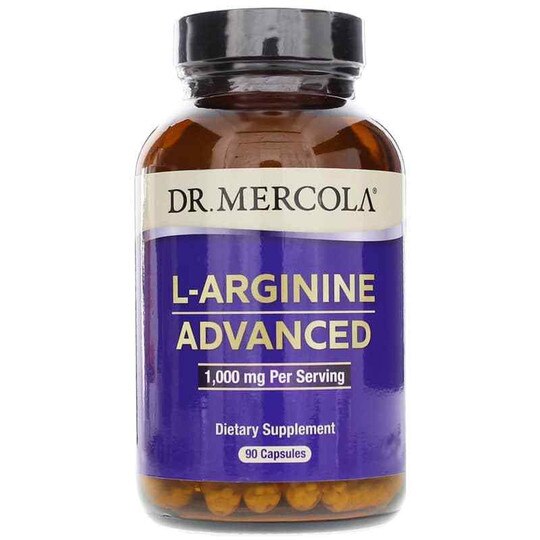 L-Arginine Advanced 1000 Mg, 90 Capsules, DRM