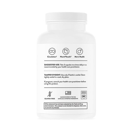 L-Arginine Plus (formerly Perfusia Plus), 180 Capsules, THR