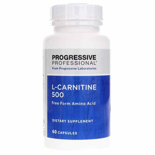 L-Carnitine 500, 60 Capsules, PGL