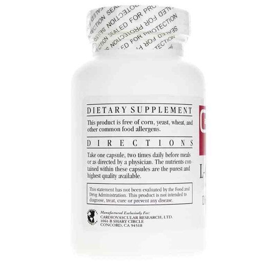 L-Carnitine, 120 Capsules, CR