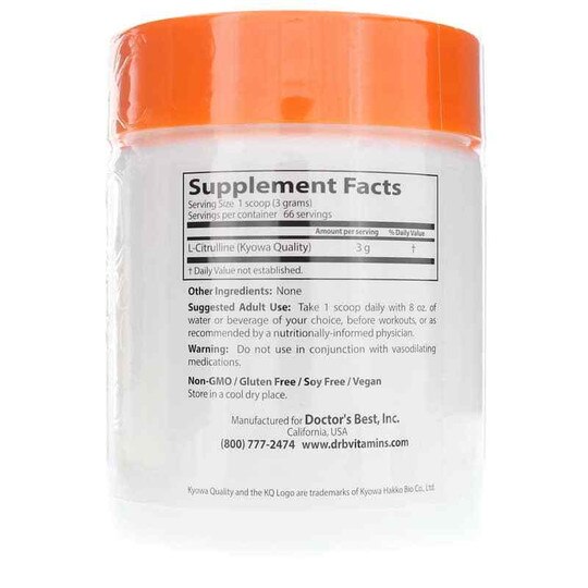 L-Citrulline Powder, 7 Oz, DRB