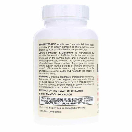 LGlutamine 750 Mg, Jarrow Formulas
