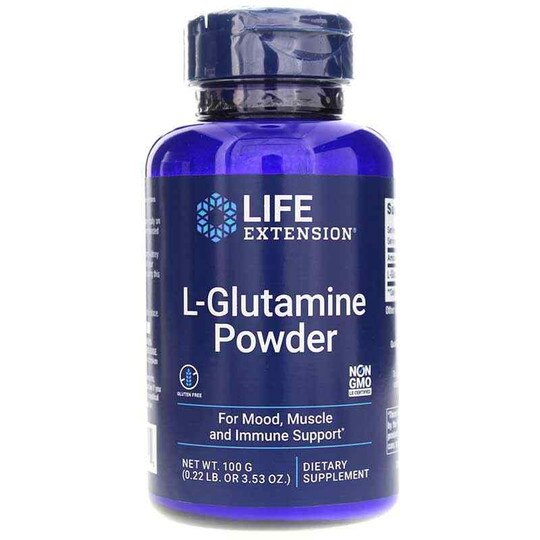L-Glutamine Powder, 3.53 Oz, LFE