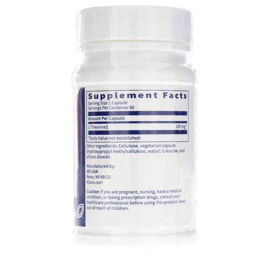 L-Theanine, 60 Capsules, KL