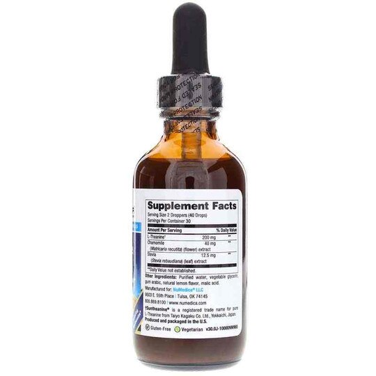 L-Theanine Liquid, 2 Oz, NUM