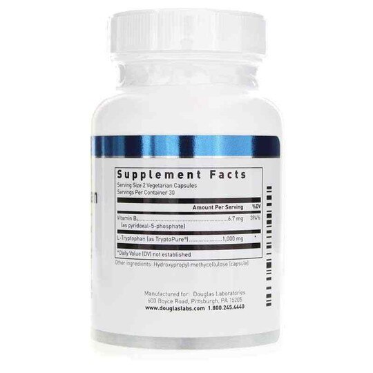 L-Tryptophan 1000 Mg, 60 Veg Capsules, DGL