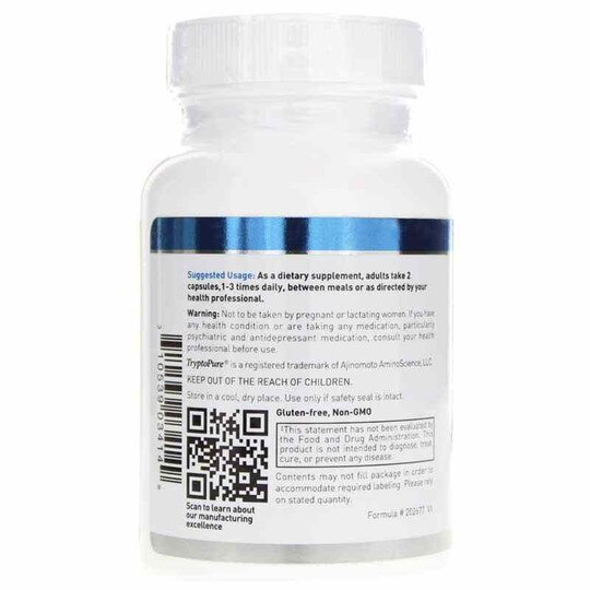 L-Tryptophan 1000 Mg, 60 Veg Capsules, DGL