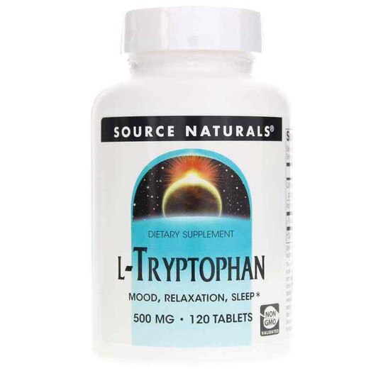 L-Tryptophan 500 Mg, 120 Tablets, SNN