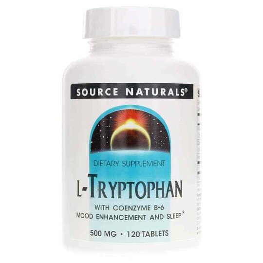 L-Tryptophan 500 Mg with Coenzyme B-6, 120 Tablets, SNN